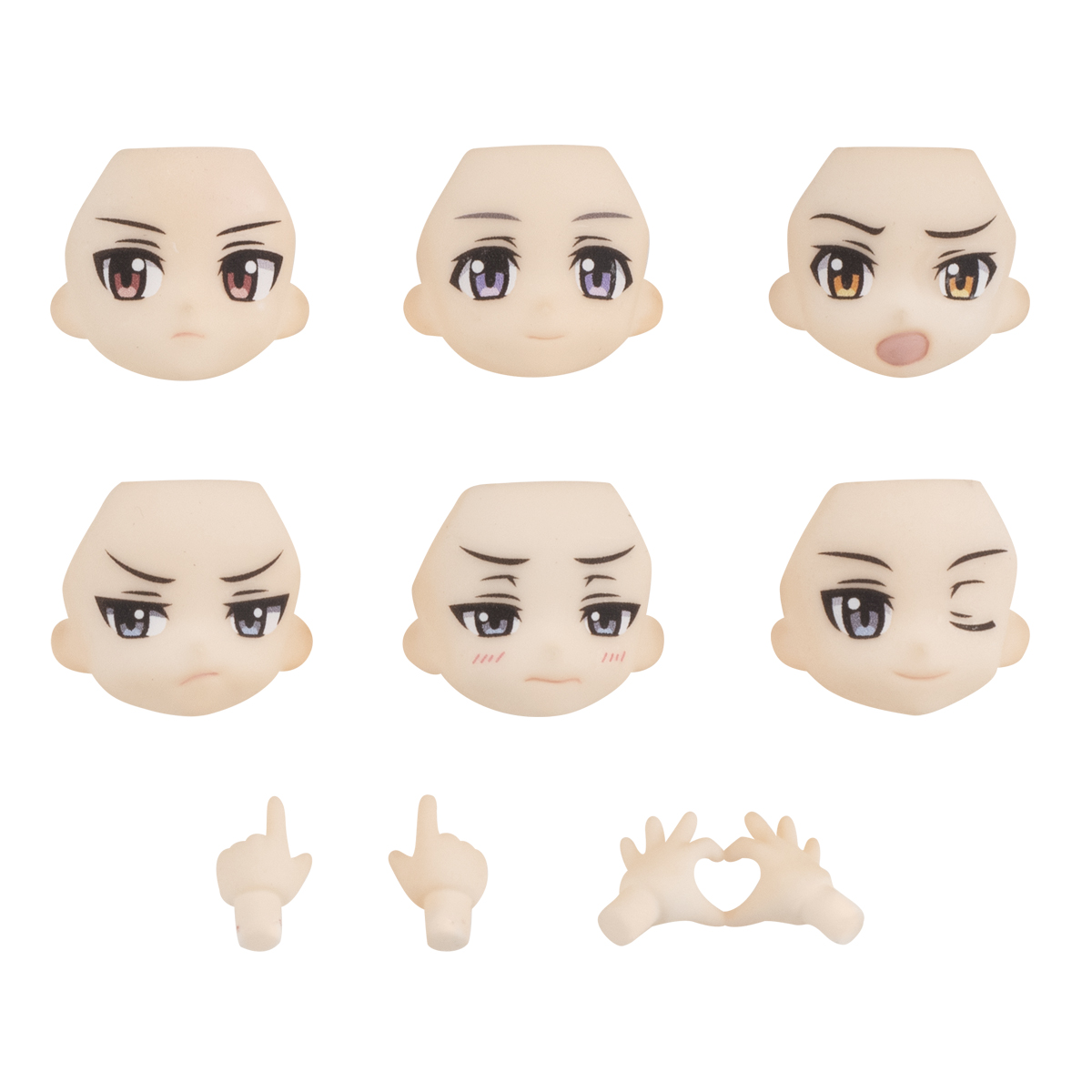 aqua shooters! face parts set 04