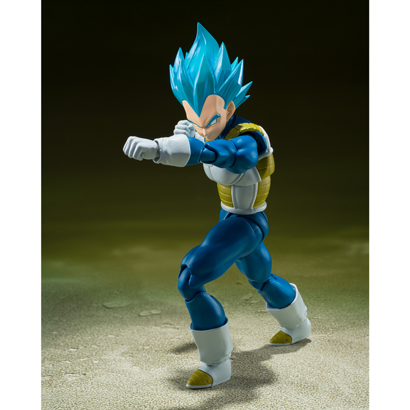 S H Figuarts Super Saiyan God Super Saiyan Vegeta Unwavering Saiyan