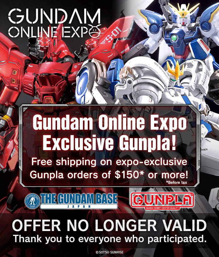 Gundam Online Expo Exclusive Gunpla!