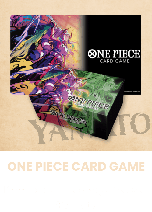 ONE PIECE CARD GAME Playmat and Storage Box Set –Yamato-