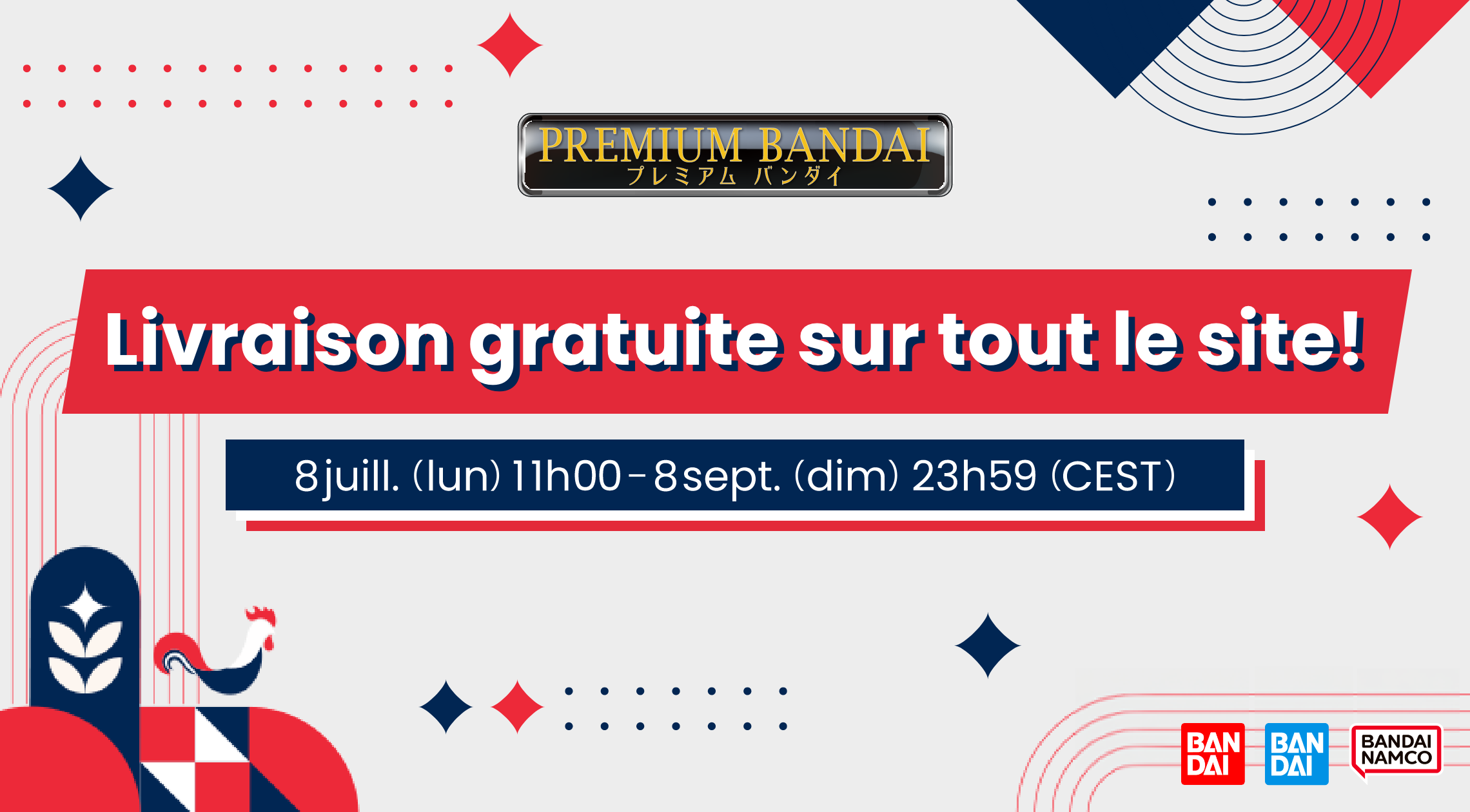 Livraison gratuite sur tout le site! 8 juill. (lun) 11h00 - 8 sept. (dim) 23h59 (CEST)