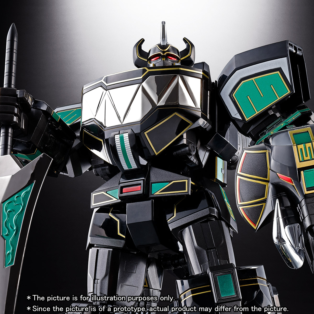 SOUL OF CHOGOKIN GX-72B MEGAZORD (BLACK VERSION) | Super Sentai