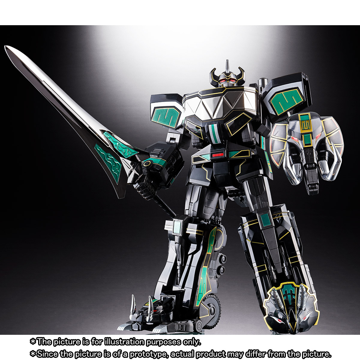 SOUL OF CHOGOKIN GX-72B MEGAZORD (BLACK VERSION) | Super Sentai