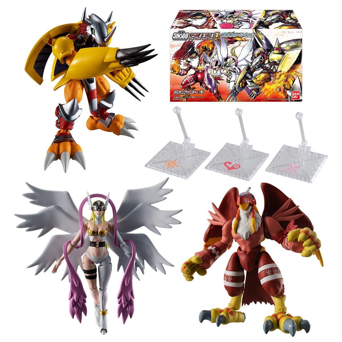 SHODO DIGIMON 1 COMPLETE SET W/O GUM | DIGIMON | PREMIUM BANDAI