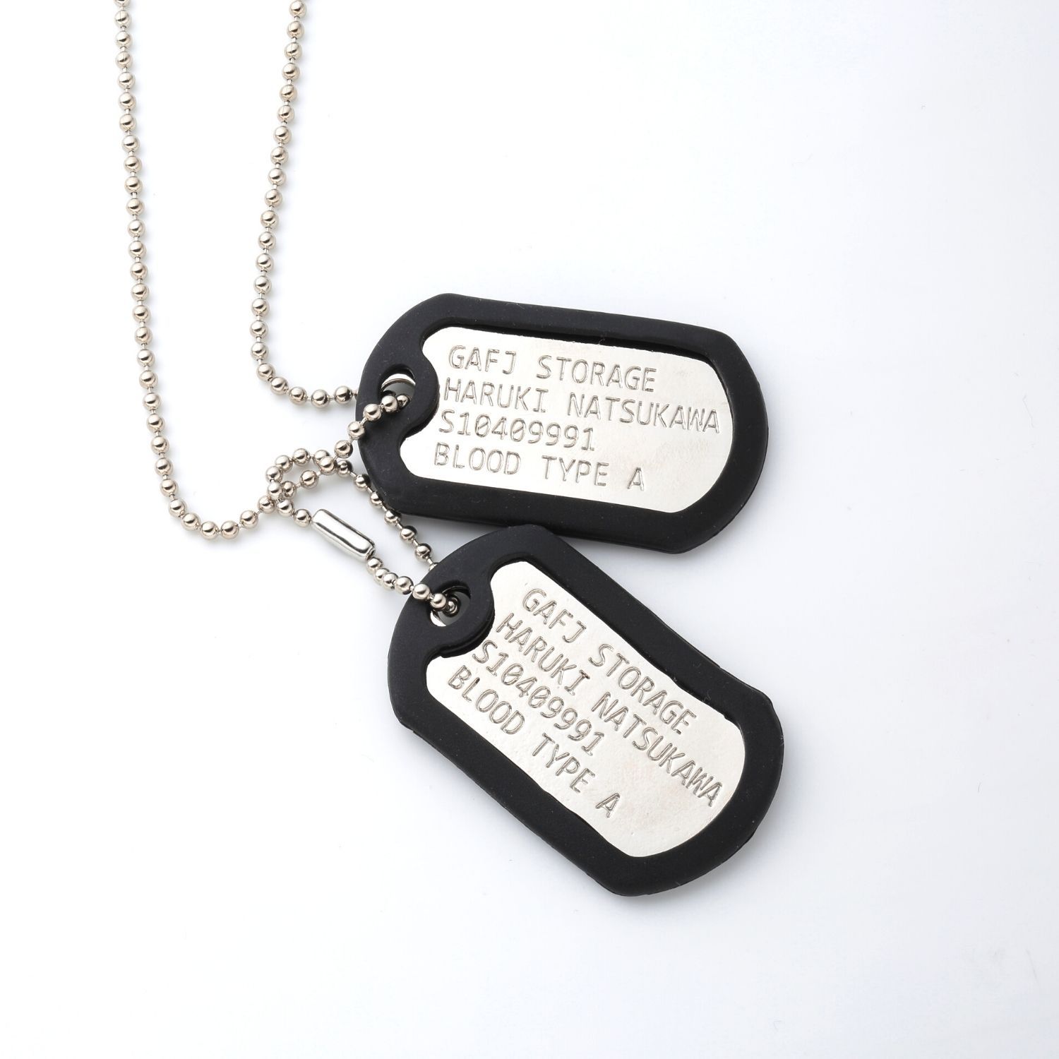 Haruki Natsukawa Dog Tag Pendant Necklace—Ultraman Z | ULTRAMAN