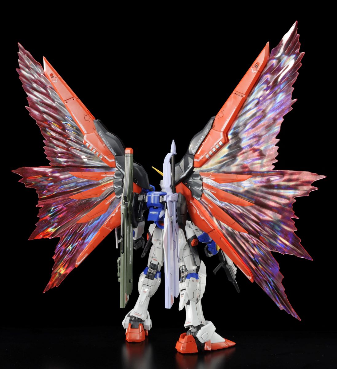 RG 1/144 DESTINY GUNDAM とエフェクトユニット RG 1/144 DESTINY GUNDAM EFFECT UNIT 