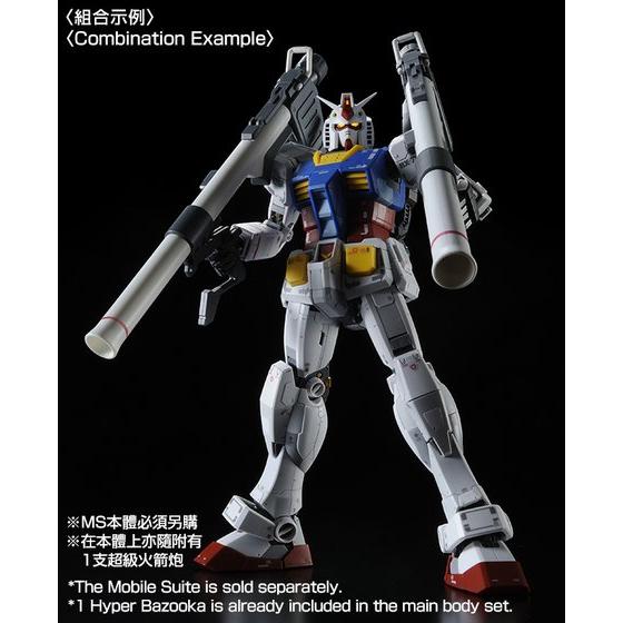 台灣開幕宣傳會】MG 1/100 Custom Set for MG RX-78-2 Gundam Ver.3.0