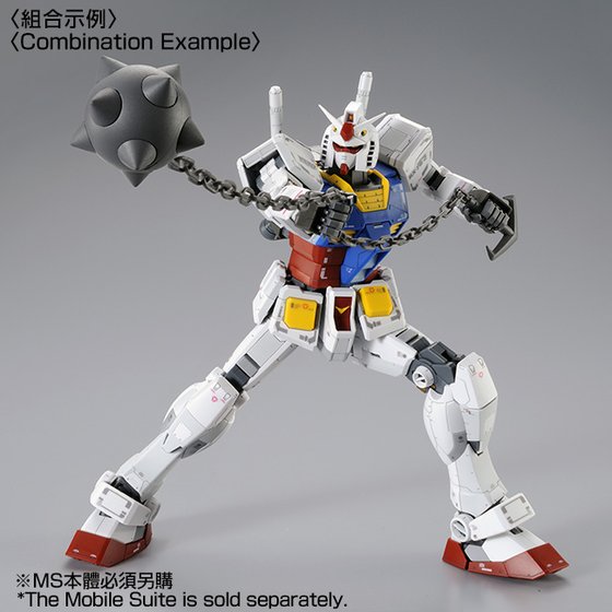 MG 1/100 RX-78-2 ガンダム 台湾限定 台灣開幕宣傳會】MG 1/100 Custom Set for MG RX-78-2 Gundam Ver.3.0