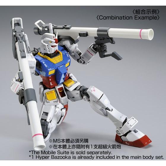 台灣開幕宣傳會】MG 1/100 Custom Set for MG RX-78-2 Gundam Ver.3.0