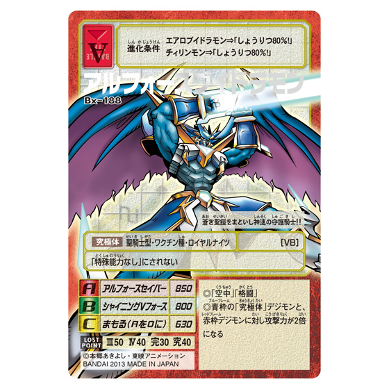 Digital Monster Card Game Return's Premium Select File Vol.1