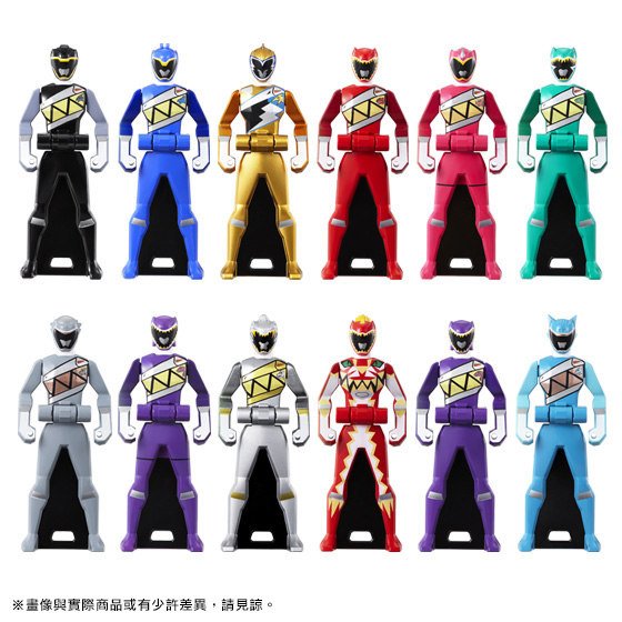 RANGER KEY SET KYORYUGER 欠品あり RANGER KEY Jyuden Sentai Kyoryuger | Super Sentai | PREMIUM BANDAI