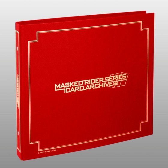 The Binder Ver.2 for Card Archives of Masked Rider series | Kamen