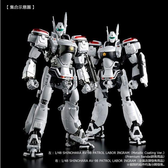 1/48 SHINOHARA AV-98 PATROL LABOR INGRAM （Metallic Coating Ver