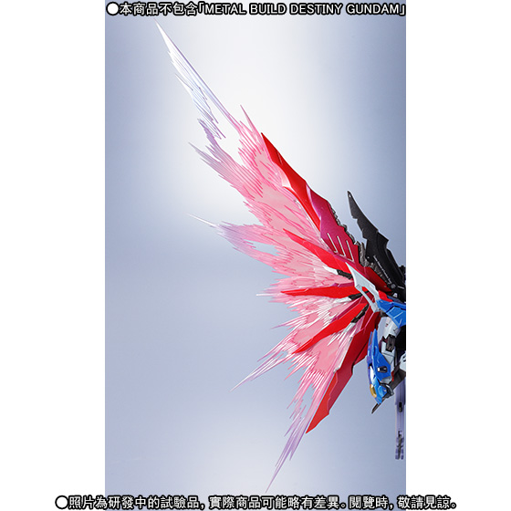 METAL BUILD DESTINY GUNDAM ”WING OF LIGHT”OPTION SET [2016年11月