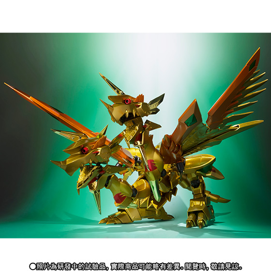 SDX GOLD GOD SUPERIOR KAISER | SD Gundam | PREMIUM BANDAI Hong