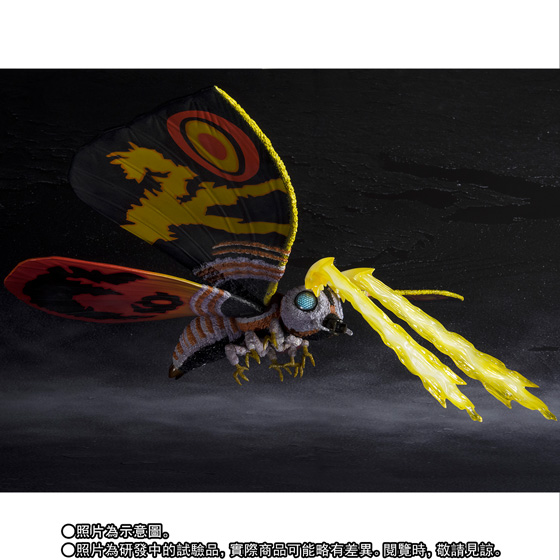 MOTHRA Special Color Ver. 輸送箱未開封 S.H.MonsterArts MOTHRA（Adult form）& MOTHRA（Larval form