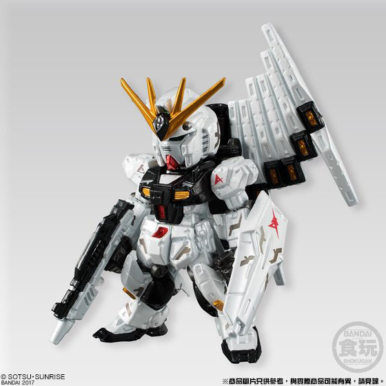 FW GUNDAM CONVERGE :CORE ν-GUNDAM & SAZABY (METALLIC VER