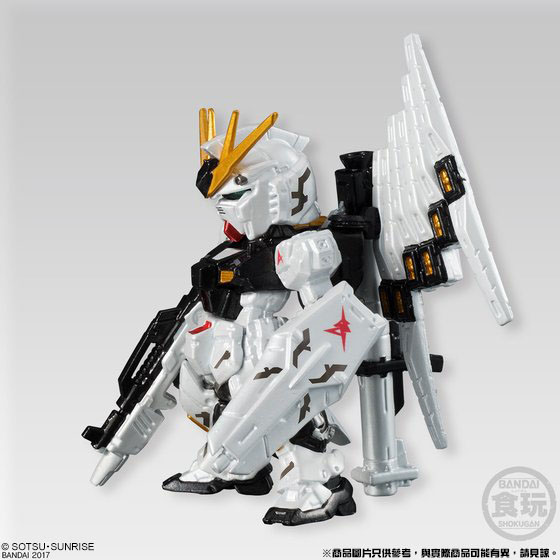 FW GUNDAM CONVERGE :CORE ν-GUNDAM & SAZABY (METALLIC VER