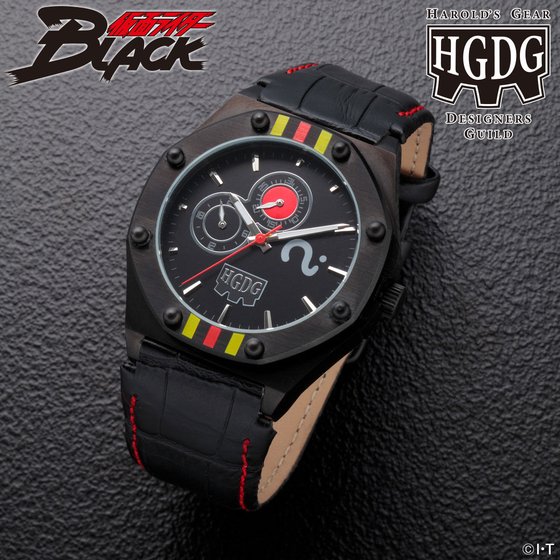 HAROLD'S GEAR HGDG 仮面ライダーBLACK30周年記念腕時計 HAROLD'S GEAR DG KAMEN RIDER BLACK 30 ANNIVERSARY MEMORIAL WATCH