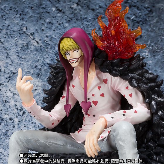 ワンピース フィギュアーツZERO CORAZÓN フィギュア Figuarts ZERO Corazon Donquixote Rosinante Figure One Piece Bandai