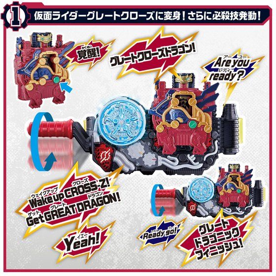 DX GREAT CROSS-Z DRAGON | Kamen Rider | PREMIUM BANDAI Hong Kong