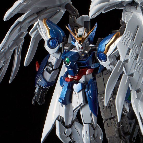 RG 1/144 WING GUNDAM ZERO EW & DREI ZWERG [TITANIUM FINISH