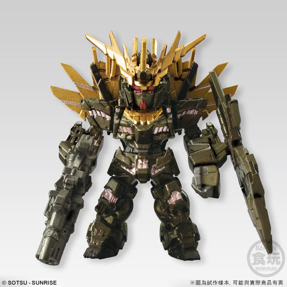 FW GUNDAM CONVERGE :CORE v GUNDAM/BANSHEE NORN/ 00 QAN[T] 3 item