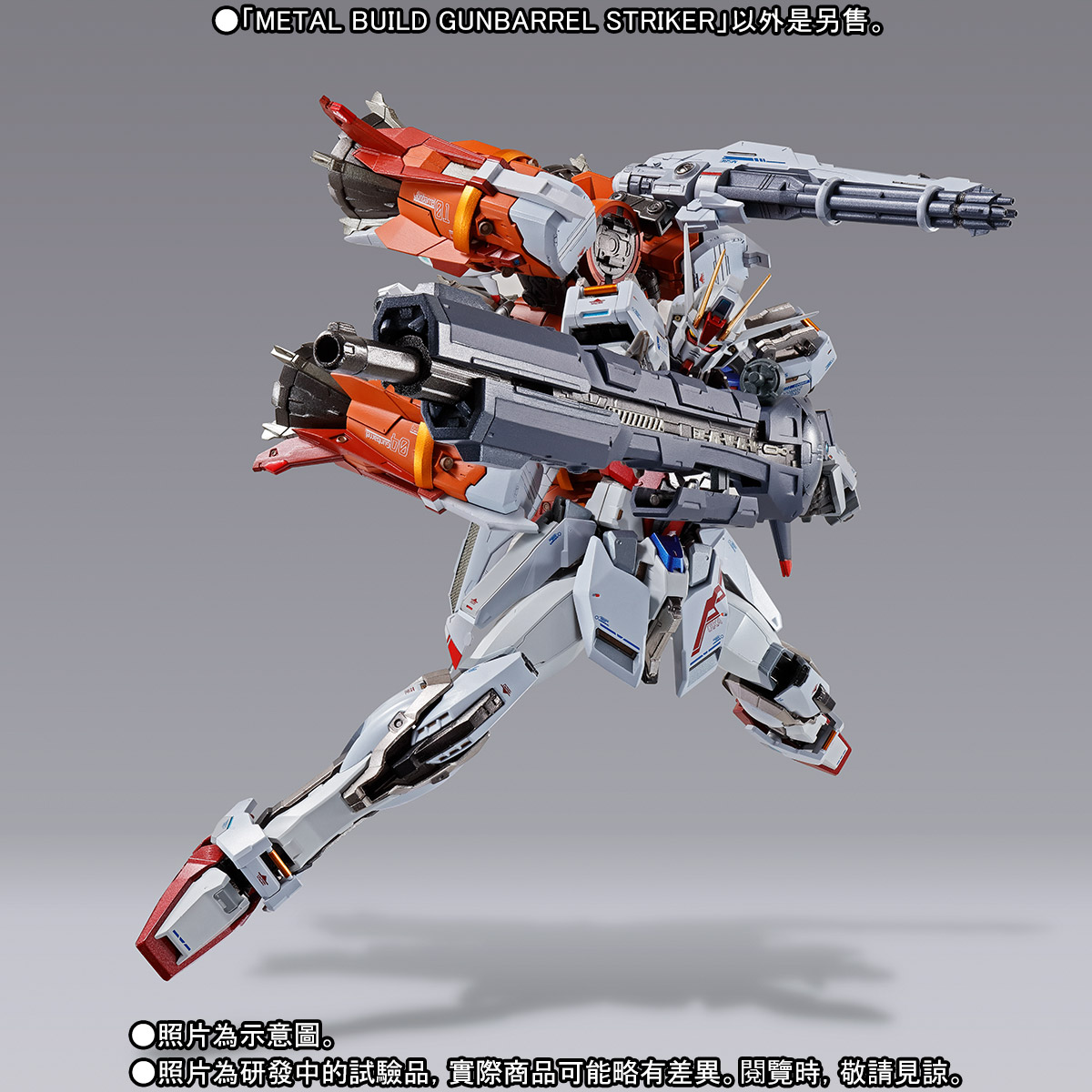 METAL BUILD GUNBARREL STRIKER | GUNDAM | PREMIUM BANDAI Singapore