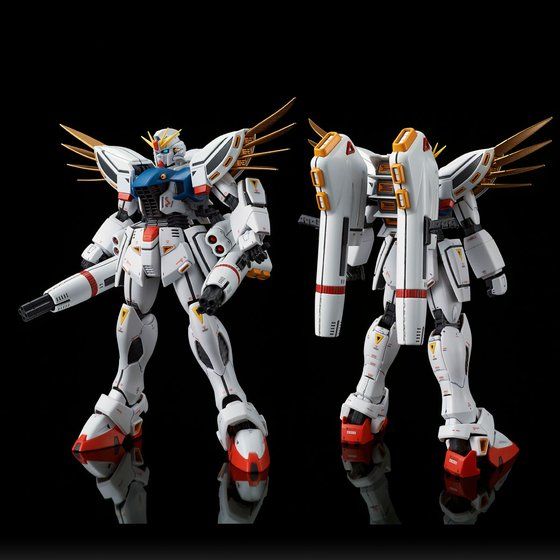 MG 1/100 GUNDAM F91 Ver2.0 BACK CANNON TYPE & TWIN V.S.B.R. SET UP