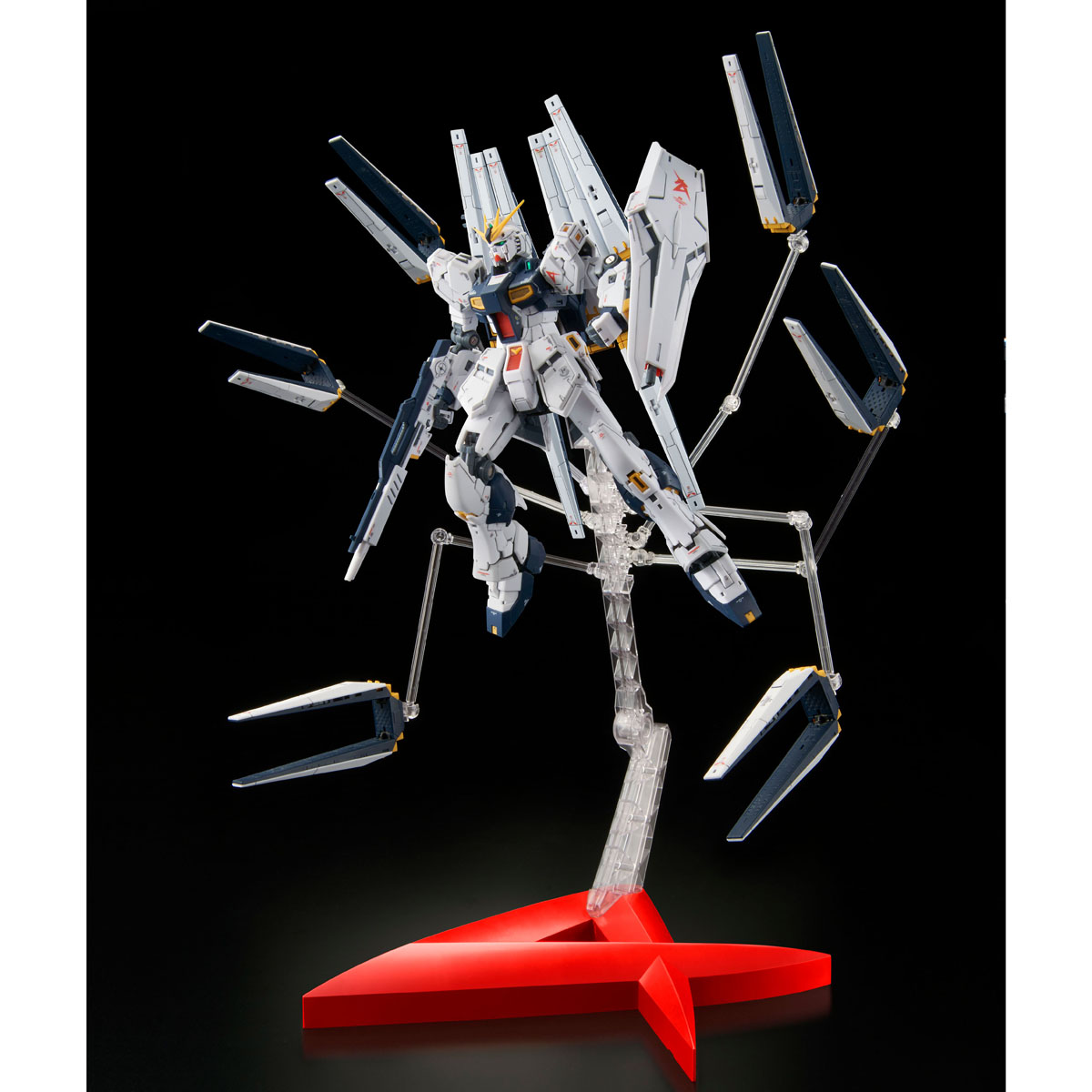 RG Hi-νGundam & Double Fin Funnel Type Bandai RG Model Kits - 1/144 Nu Gundam (Double Fin Funnel Type