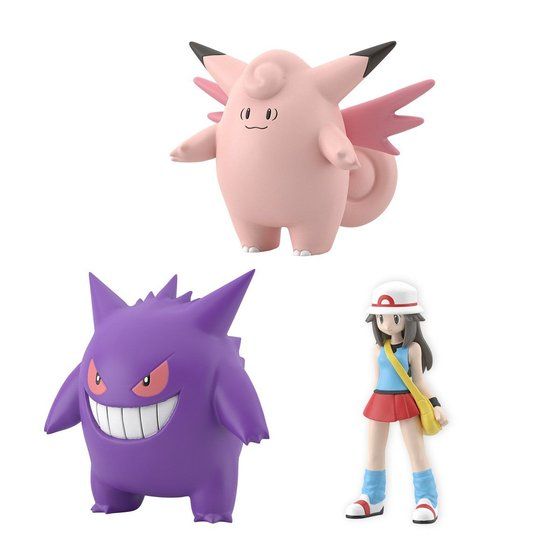 Leaf & Clefable & Gengar