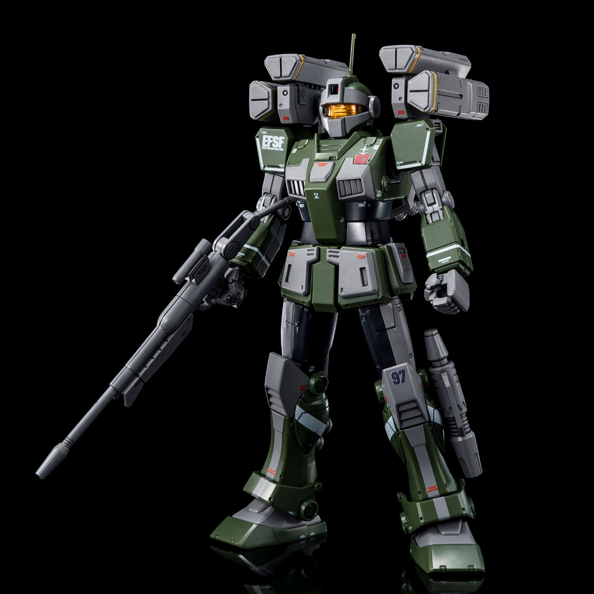 HG 1/144 GM SNIPER CUSTOM (with MISSILE LAUNCHER) | GUNDAM