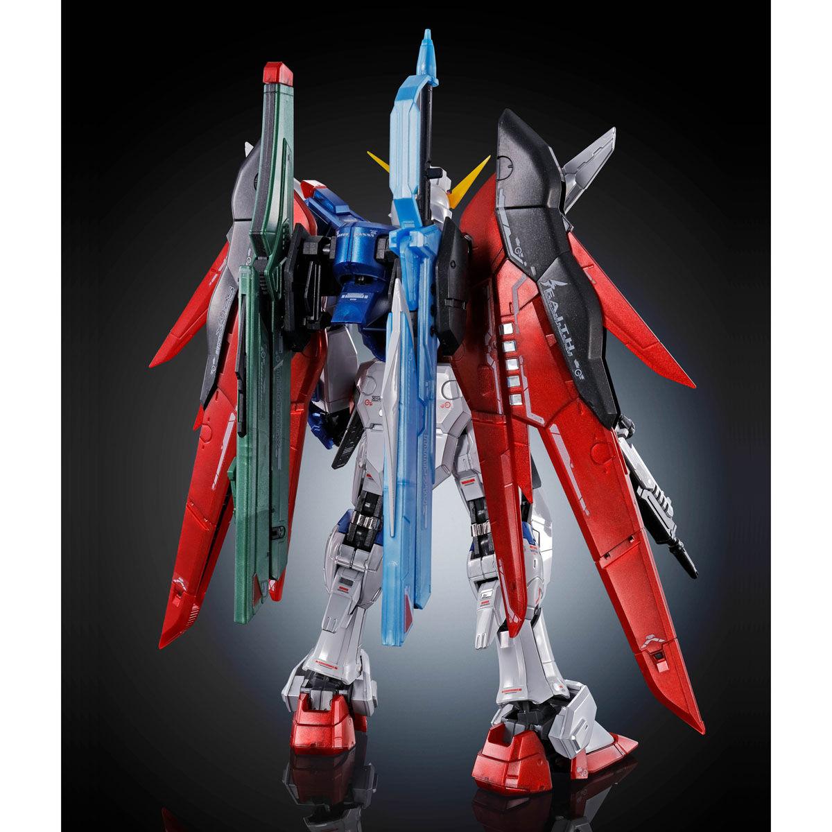 RG DESTINY GUNDAM TITANIUM FINISH 光の翼付き RG 1/144 DESTINY GUNDAM[TITANIUM FINISH] | GUNDAM | PREMIUM BANDAI