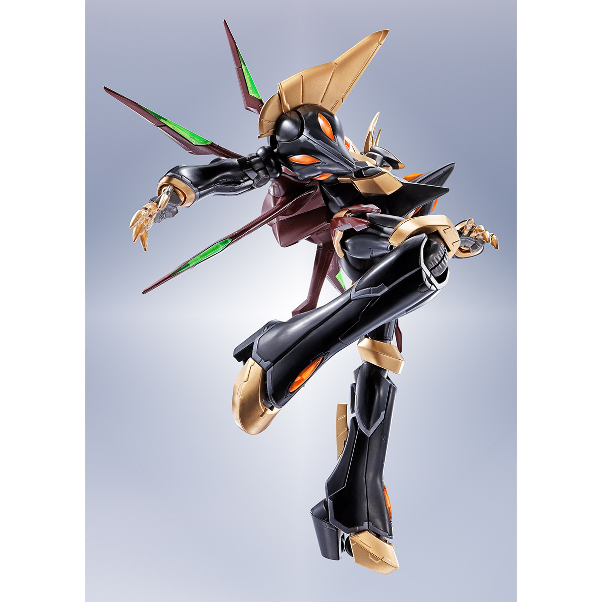 BANDAI ROBOT魂 Gawain - Black Rebellion ROBOT SPIRITS SIDE KMF Gawain BLACK REBELLION Code Geass Figure