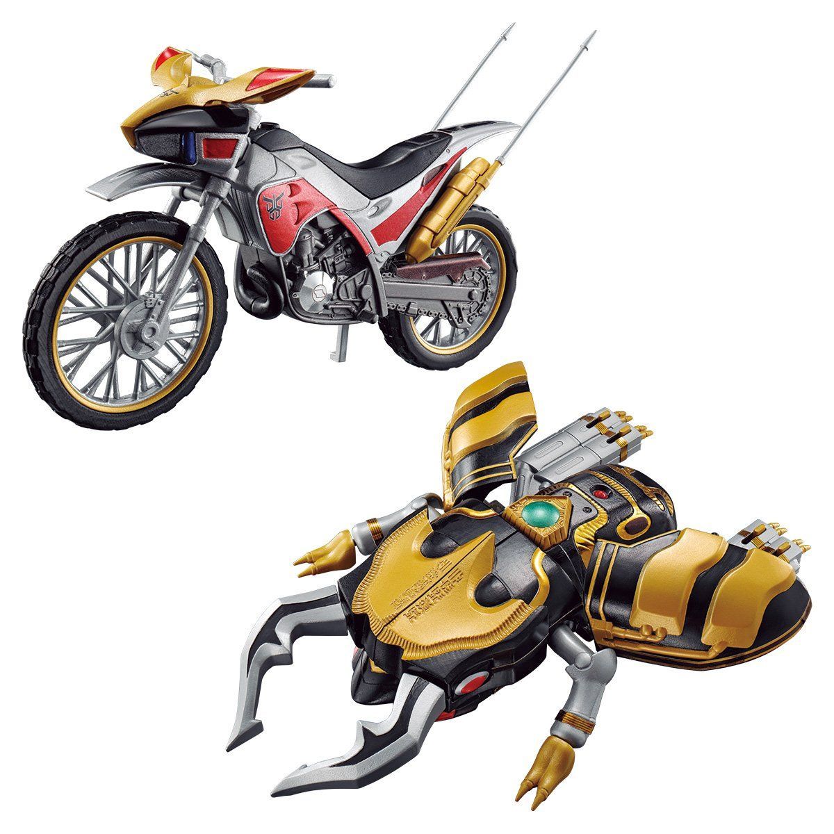 SO-DO CHRONICLE KAMEN RIDER KUUGA TRYCHASER 2000 & GOURAM SET W/O