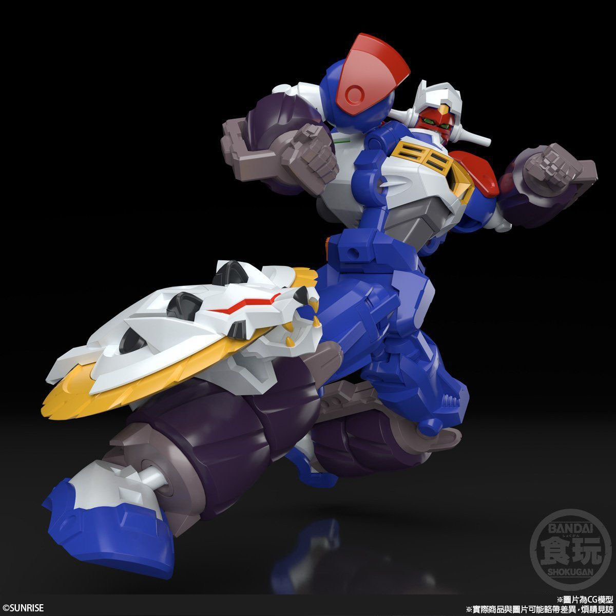 SUPER MINIPLA GEAR FIGHTER DENDOH & DATA WEAPON SET W/O GUM | GEAR