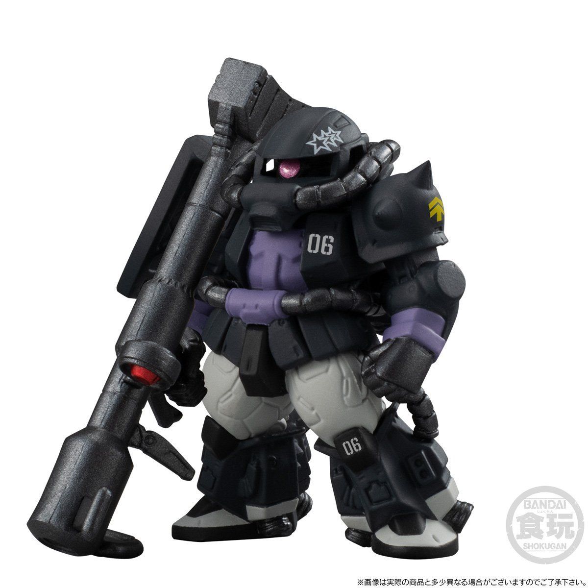 FW GUNDAM CONVERGE:CORE BLACK TRI-STARS ZAKU II HIGH MOBILITY TYPE