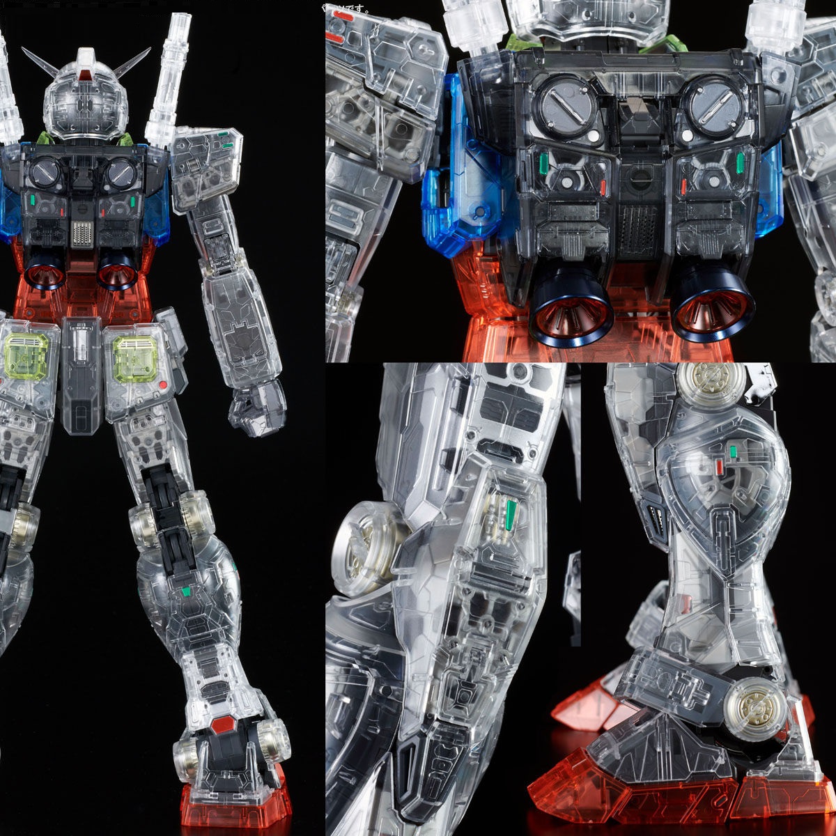 PG UNLEASHED 1/60 CLEAR COLOR BODY FOR RX-78-2 GUNDAM [Sep 2022