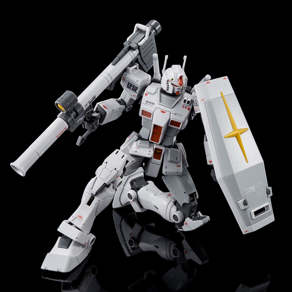 HG RX-78-02 ガンダムスループ THE ORIGIN 完成品 塗装済 HG 1/144 RX