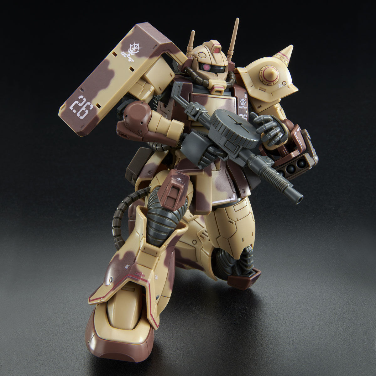 HG 1/144 ZAKU DESERT TYPE(DOUBLE ANTENNA TYPE) [Sep 2022 Delivery