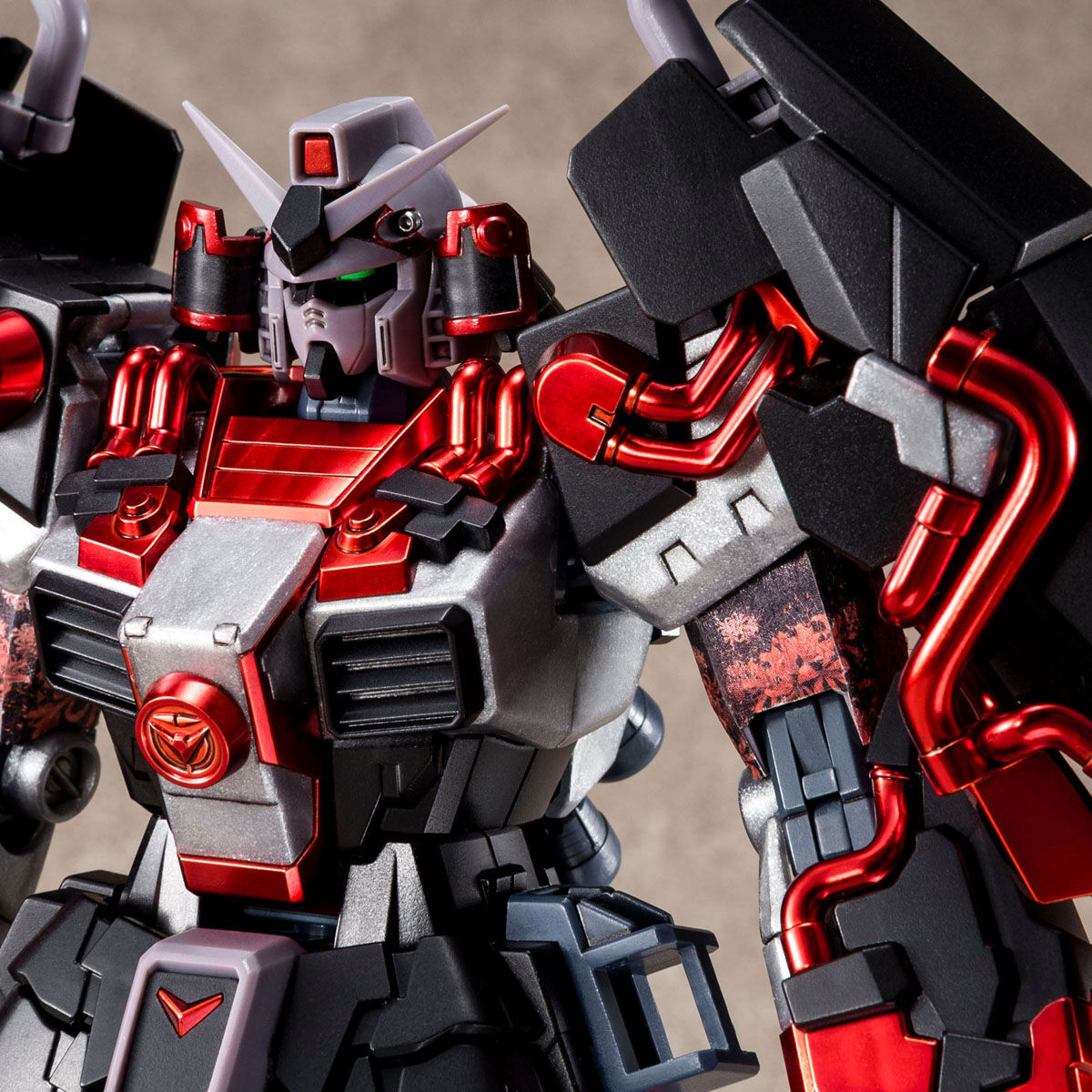 MG 1/100 SHIN MUSHA GUNDAM SENGOKU NO JIN BLACK ROBE LARGE ARMOR