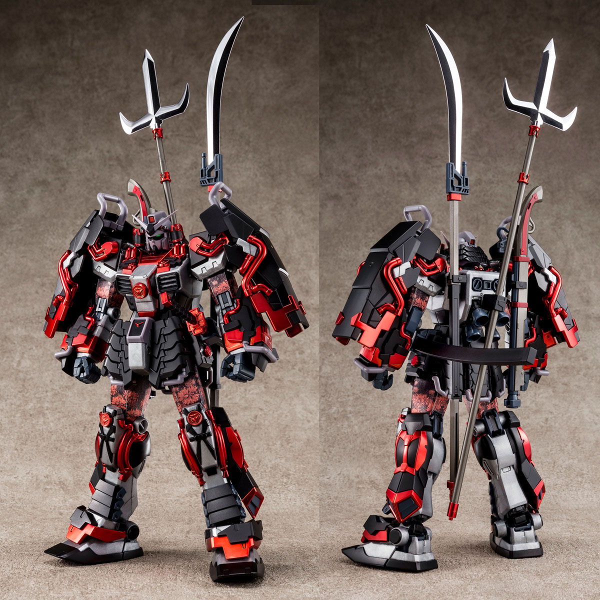 MG 1/100 SHIN MUSHA GUNDAM SENGOKU NO JIN BLACK ROBE LARGE ARMOR