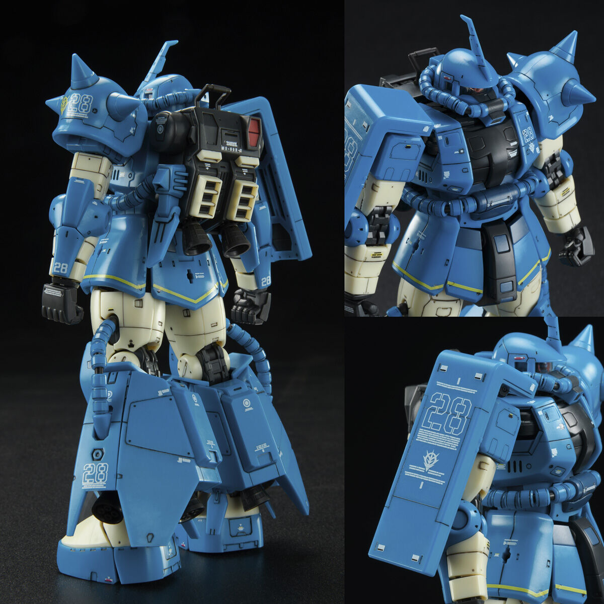 RG 1/144 MS-06R-2 ROBERT GILLIAM'S ZAKUⅡ [Jun 2022 Delivery