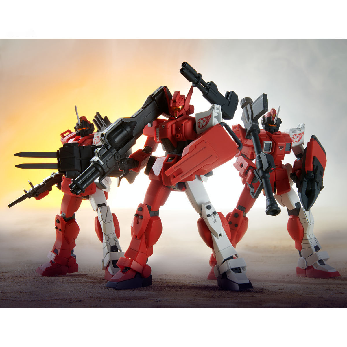 HG 1/144 RED GIANT 03rd MS TEAM SET [Oct 2022 Delivery] | GUNDAM