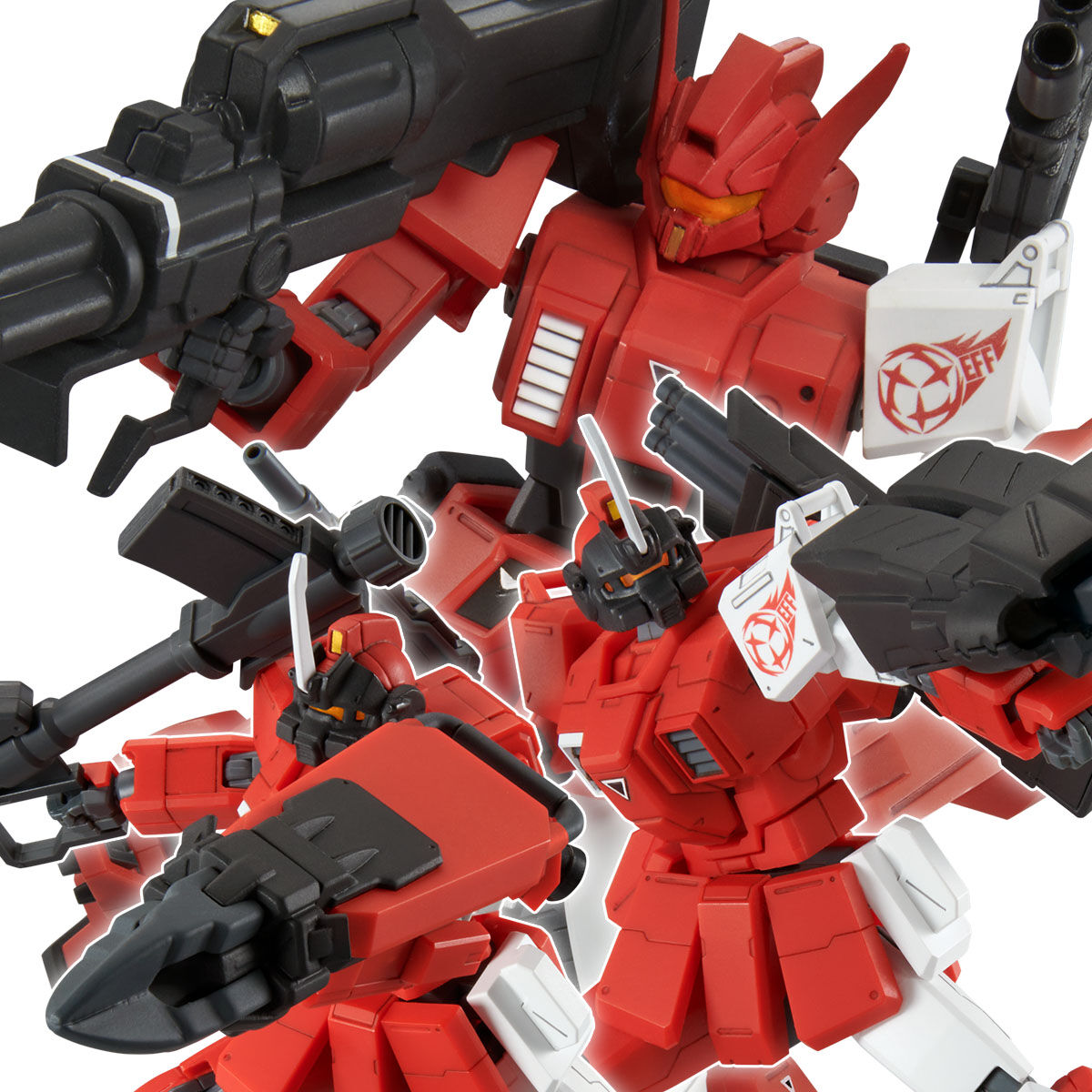 HG 赤い三巨星チームセット　 1/144 RED GIANT 03rd HG 1/144 RED GIANT 03rd MS TEAM SET [Oct 2022 Delivery] | GUNDAM
