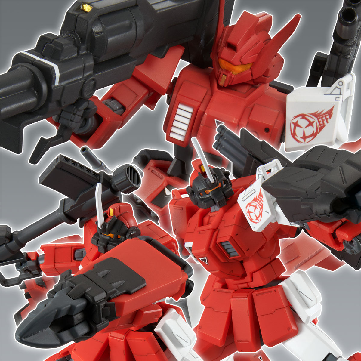 HG 1/144 RED GIANT 03rd MS TEAM SET [Oct 2022 Delivery] | GUNDAM