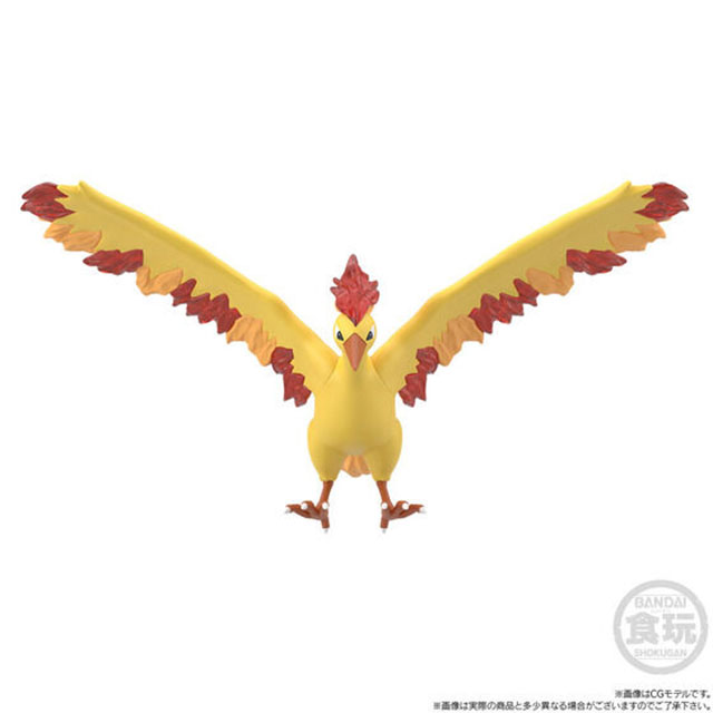 POKÉMON SCALE WORLD KANTO REGION ARTICUNO & ZAPDOS & MOLTRES W/O
