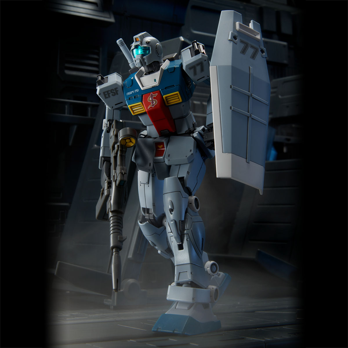 HG 1/144 RGM-79 GM SLEGGAR 3個セット Premium BANDAI HG 1/144 RGM-79 GM ( SLEGGAR) Model Kit