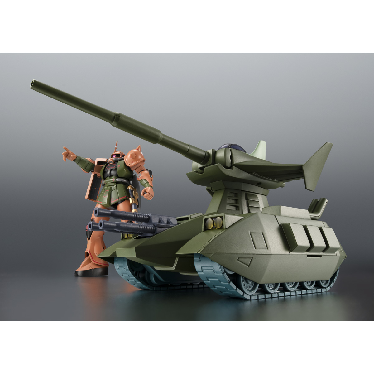 Gardmaさん ROBOT SPIRITS <SIDE MS> MS-06FS ZAKUⅡ GARMA'S CUSTOM MODEL AND