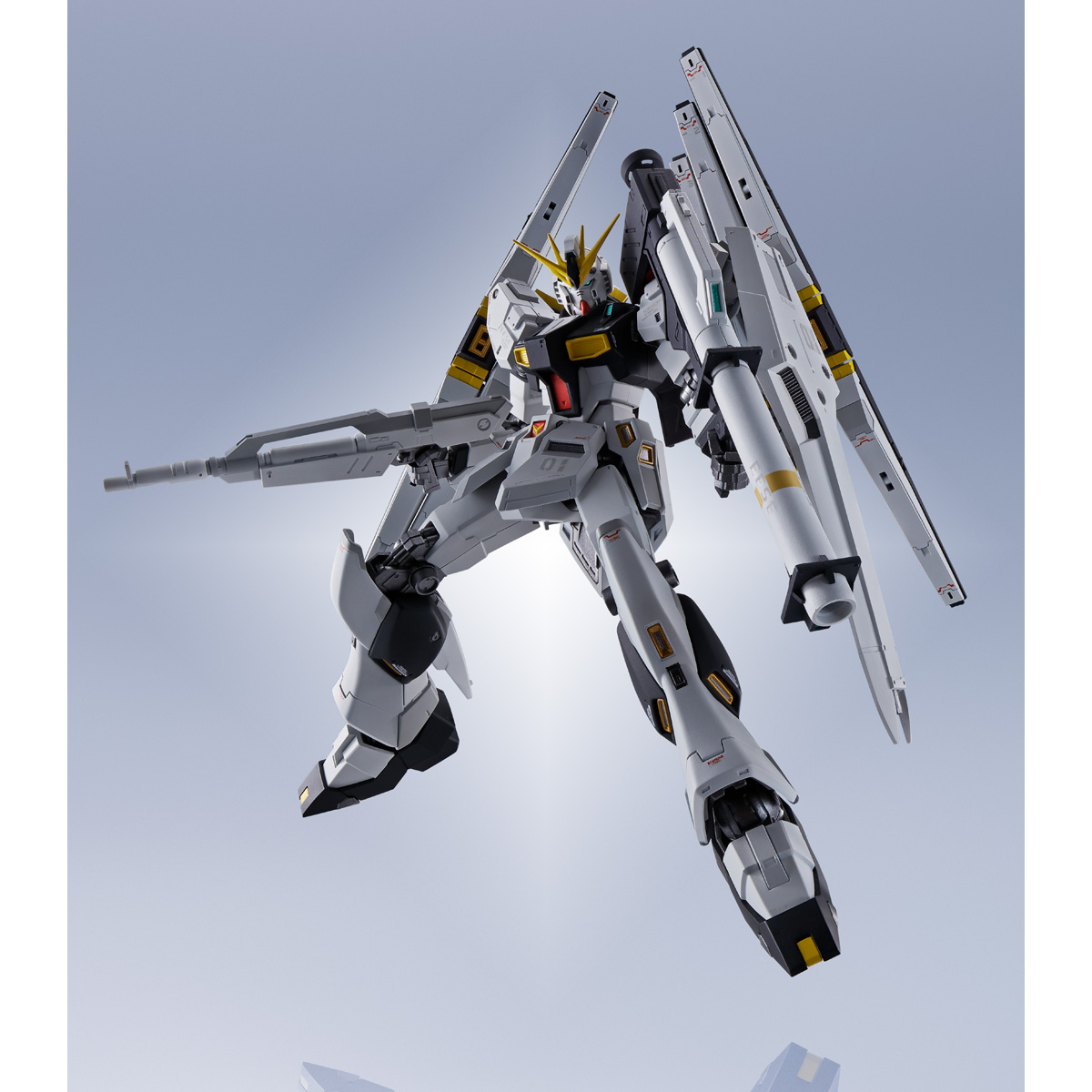 L ROBOT魂　 νGUNDAM DOUBLE FIN FUNNEL Metal Robot Spirits: Nu Gundam Double Fin Funnel Type P-Bandai